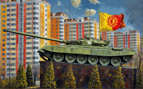 Памятник танк в Солнцево